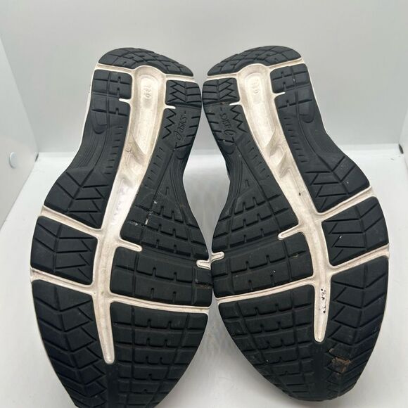 Asics Womens Gel Contend 6 Running Shoes Black 1012A570 Low Top Lace Up 8 - Picture 7 of 7